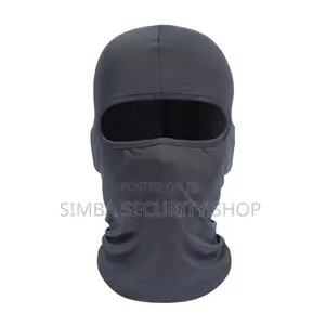 Dark Grey Light Balaclava Full Face Cover Mask Helmet Gray