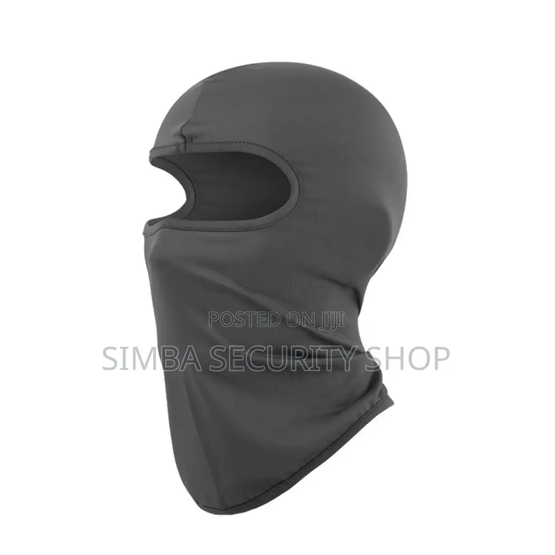 Dark Grey Light Balaclava Full Face Cover Mask Helmet Gray