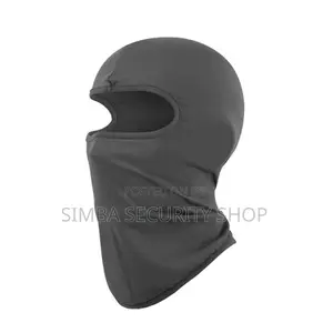 Dark Grey Light Balaclava Full Face Cover Mask Helmet Gray