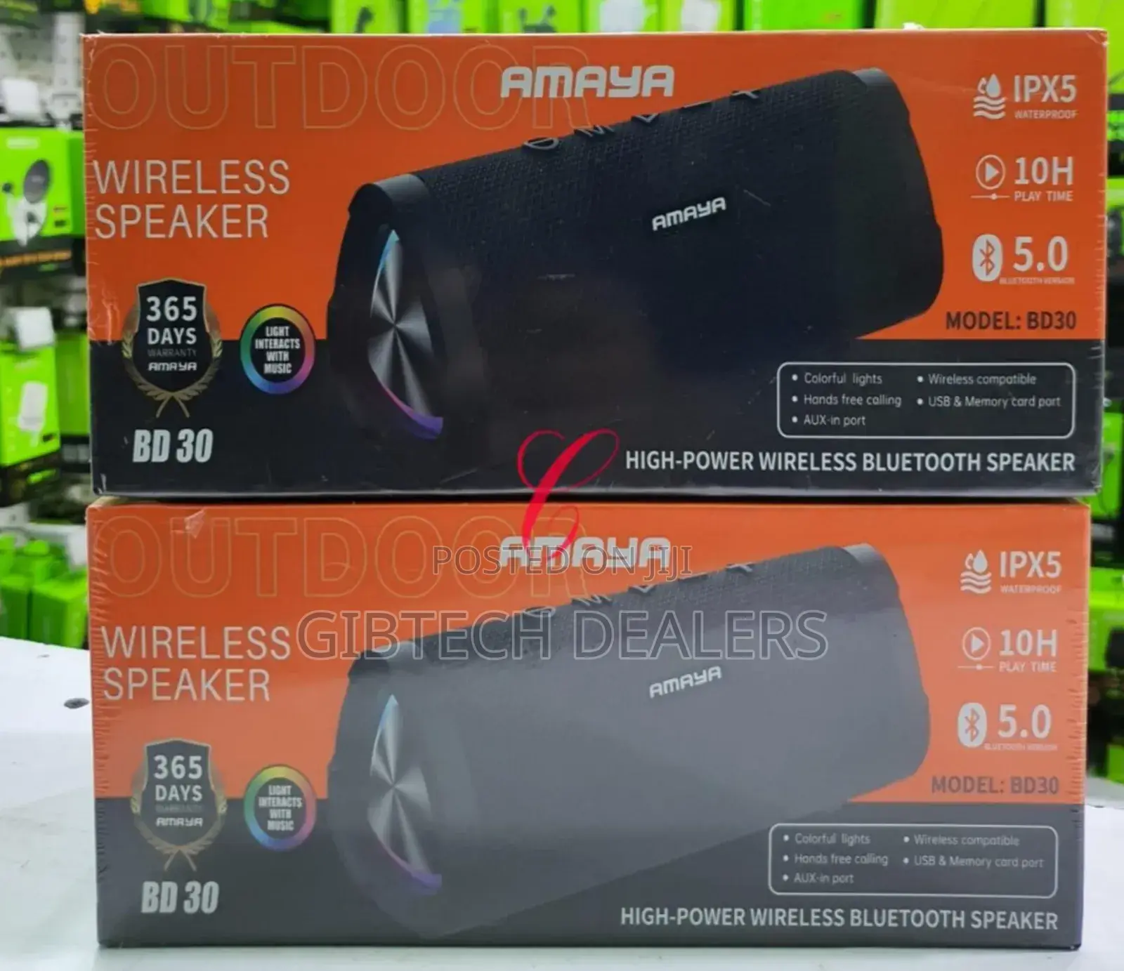 Amaya BD30 Wireless Stereo Speakers