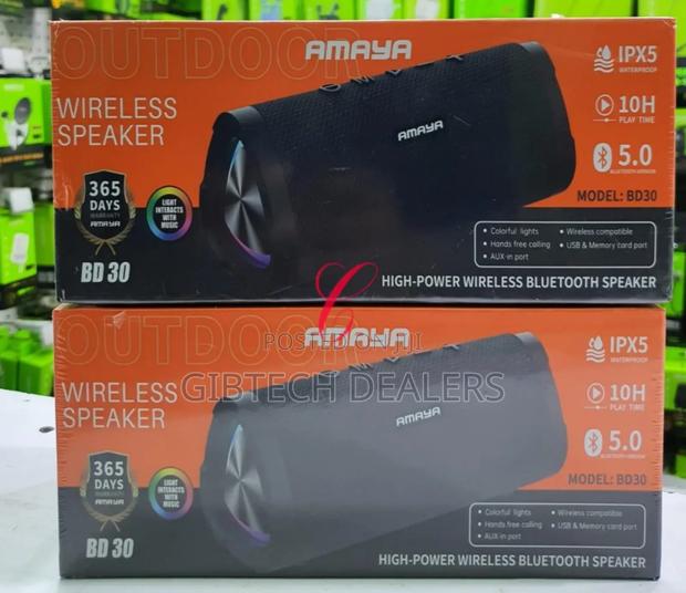 Amaya BD30 Wireless Stereo Speakers