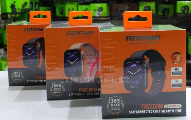 Amaya ASW-03 Super AMOLED 3 Smart Watch - main view