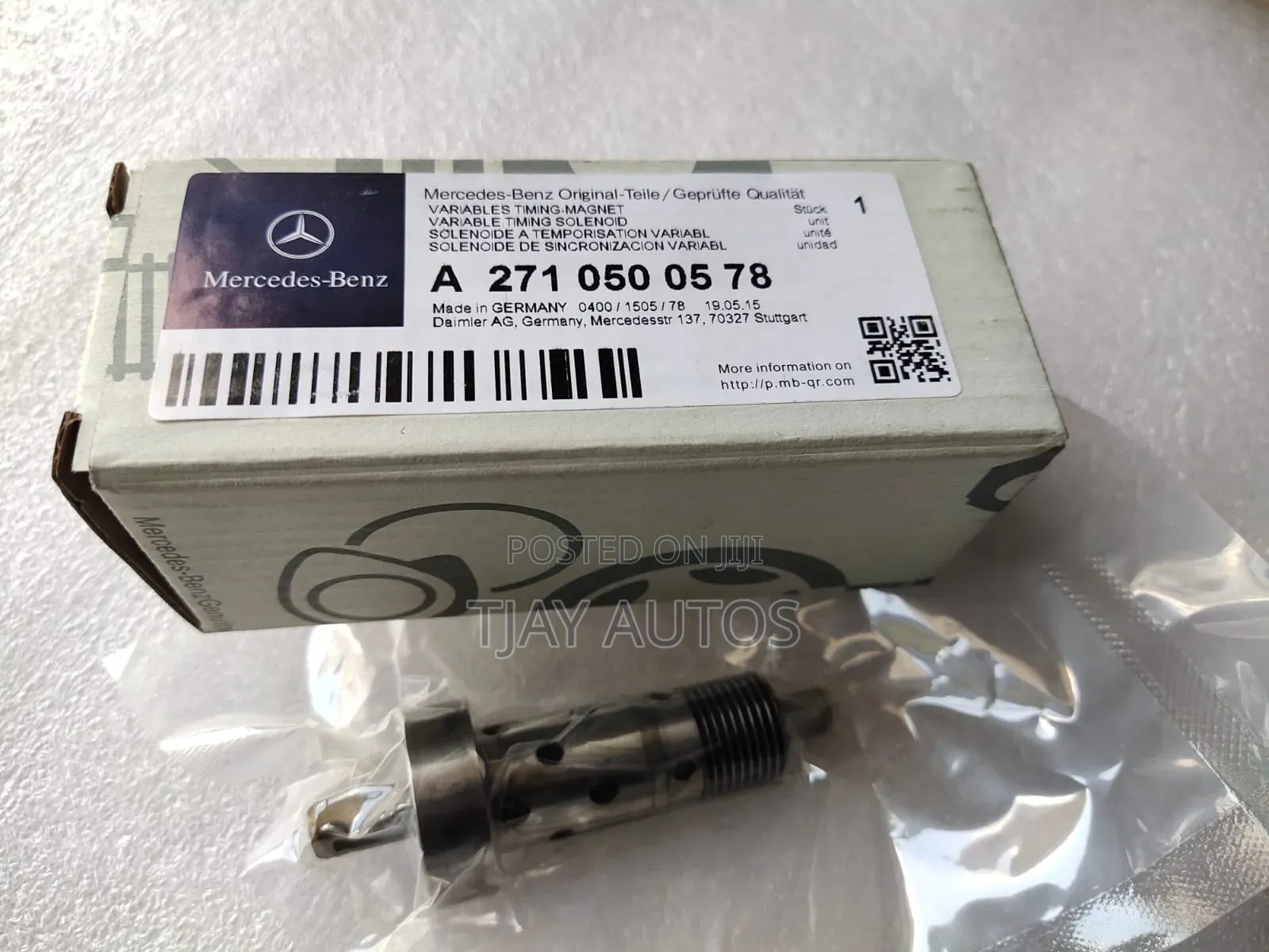 Camshaft Adjuster Timing Control Valve Mercedes A