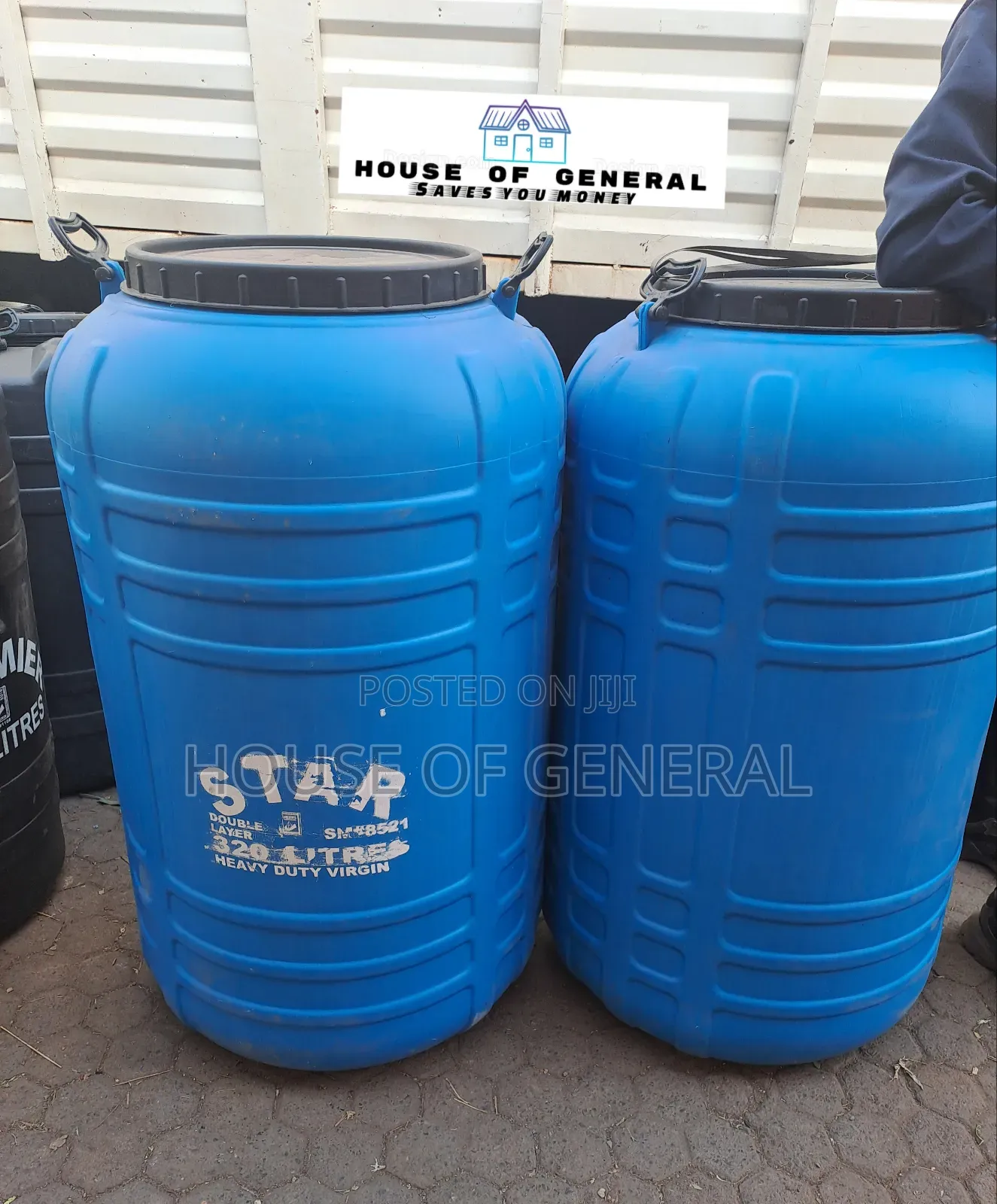 320ltrs Plastic Tank Star Heavy Duty Plastic Water Tank