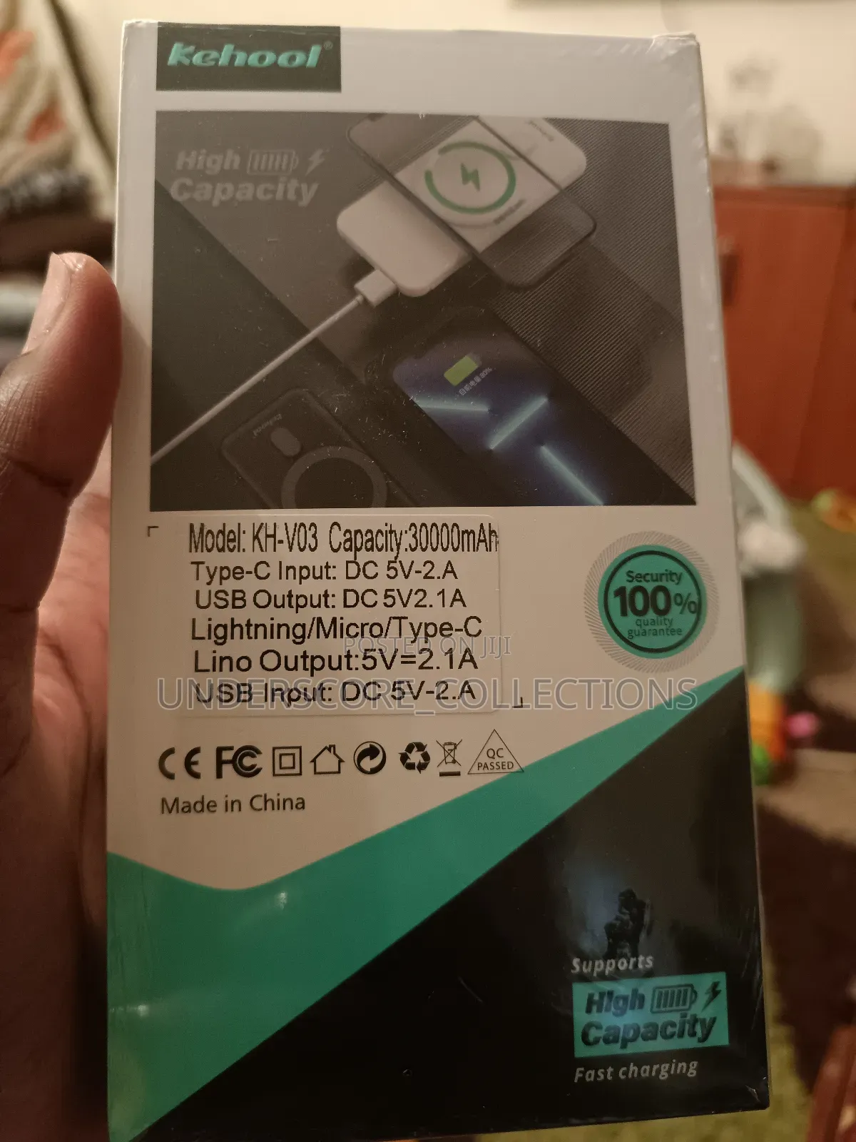 30000 Mah Powerbank With All Charger Cables