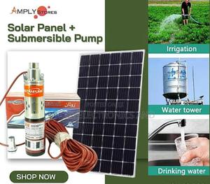 Submasible Pump 50 M 400 Watts and 24 v + Solar Panel 500 W - thumbnail 2