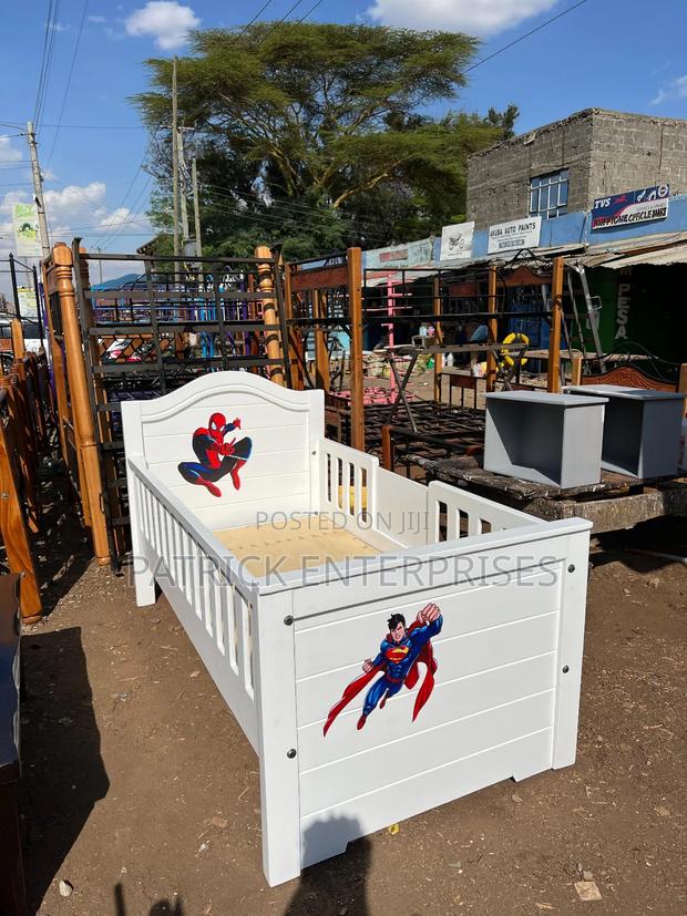 Modern Toddler Kids Bed - thumbnail 4