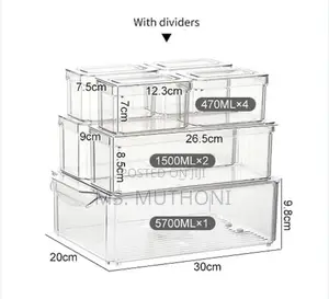 7pc Set Stackable Storage Box*