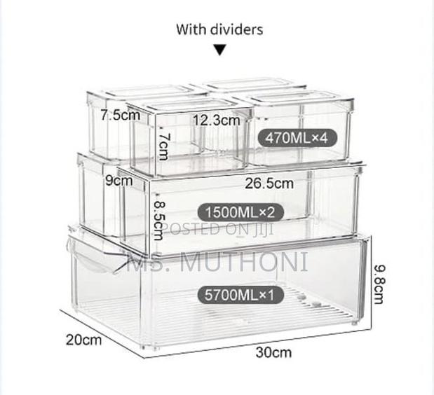 7pc Set Stackable Storage Box* - thumbnail 5