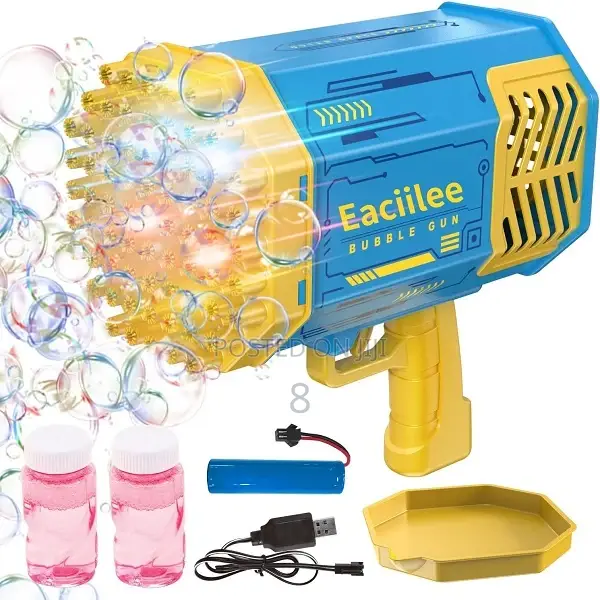 Super Bubble Bazooka – Light Up the Fun With Every Blast