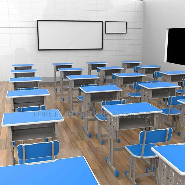 Kid's Adjustable School Desk Chair