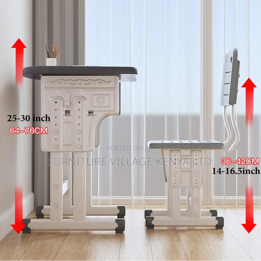 Kid's Adjustable School Desk Chair