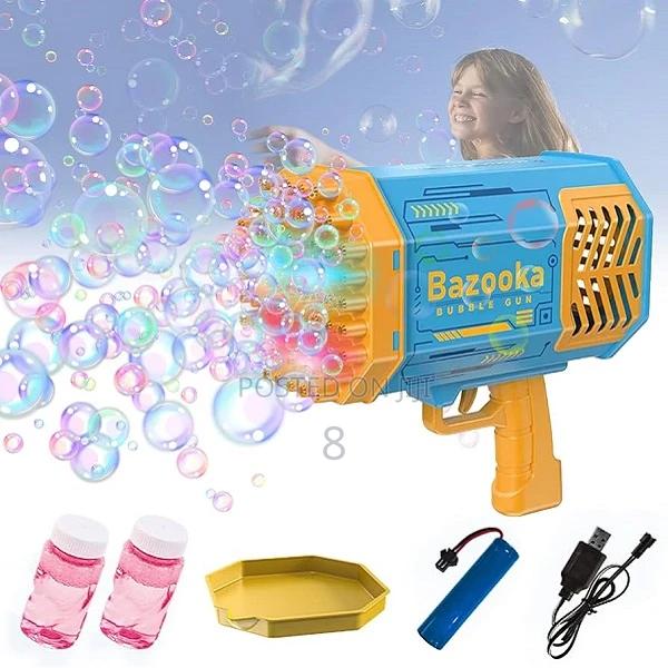 Bubble Blaster Gun – High-Powered Fun With LED Effects
