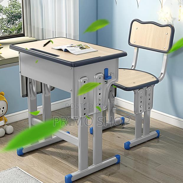 Height Adjustable Children's Desk and Chair