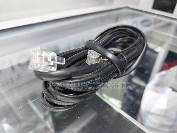 Rj11 to Rj11 Cable 5ft, 1.5 Meters Phone Cord Telephone Line