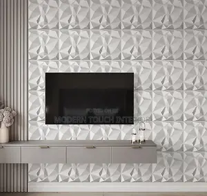 Geometric Pattern PVC 3D Wallpanels