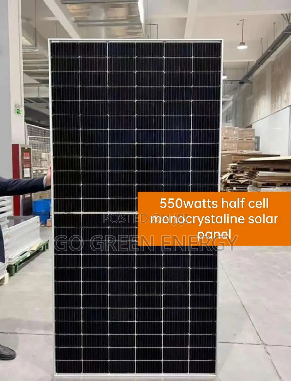 550watts Double Glass All Weather Solar Panel