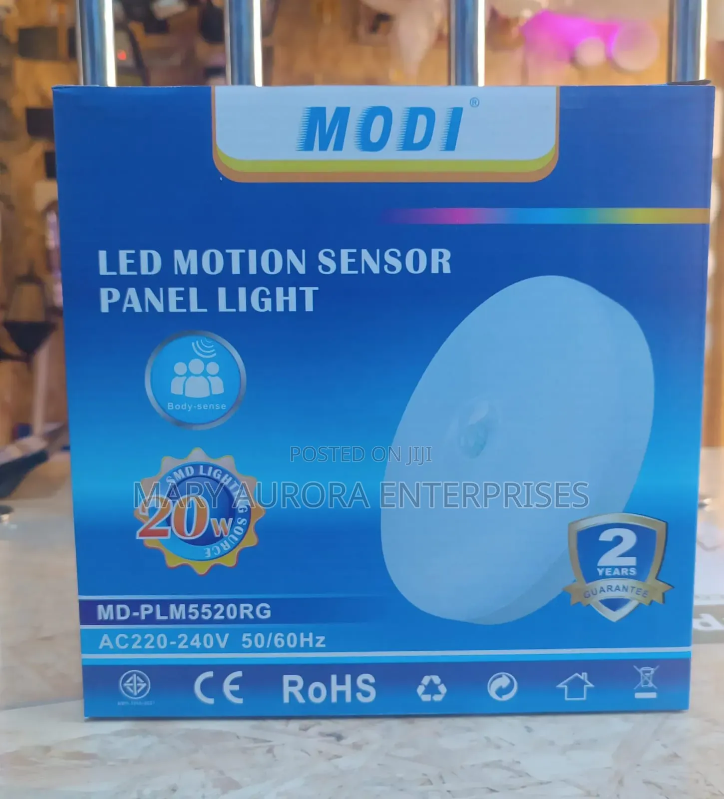 Led Motion Sensor Panel Light
