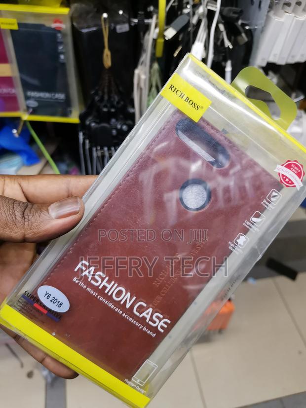 Universal Case for Huawei Y6 Prime 2018 - Brown - thumbnail 3