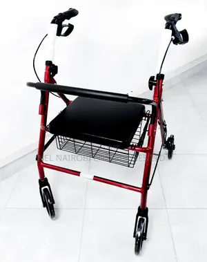 Walking Rollator With Seat