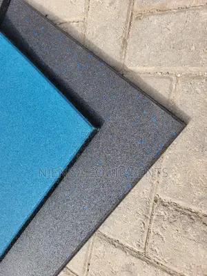 Rubber Synthetic Flooring / Gym Tiles