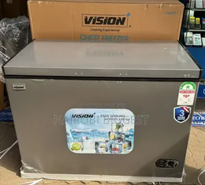 Vision 300litres Grey Deep Freezer