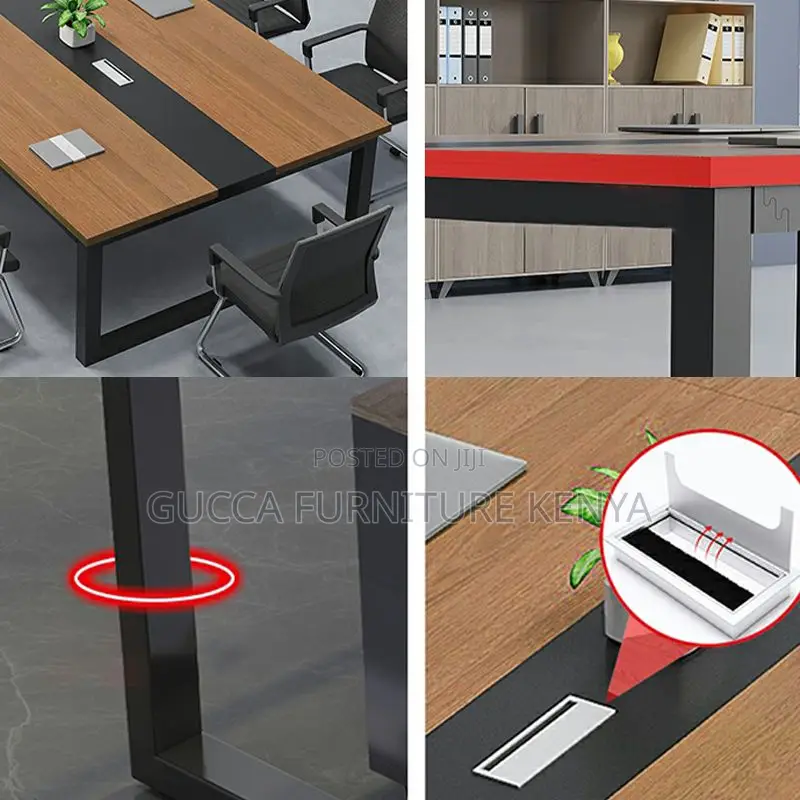 Boardroom Tables:2400mm Modern Wooden Boardroom Table