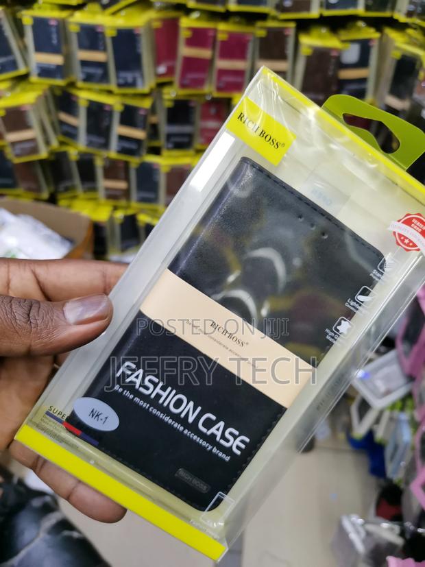 Universal Flip Case Rich Boss for Nokia 1 -Black - thumbnail 3