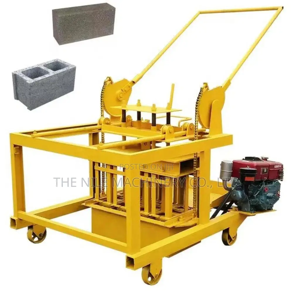 Diesel Hollow Brick Block Machine In Kenya For Construction