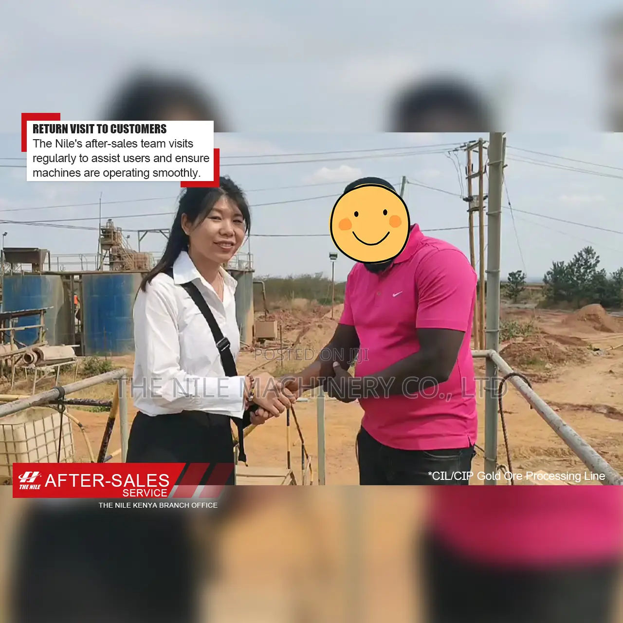 The Nile Machinery Co., LTD Offer After-Sales Service Local