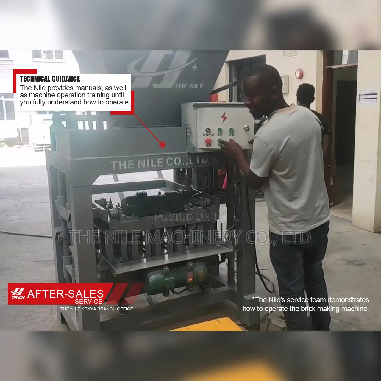 The Nile Machinery Co., LTD Offer After-Sales Service Local