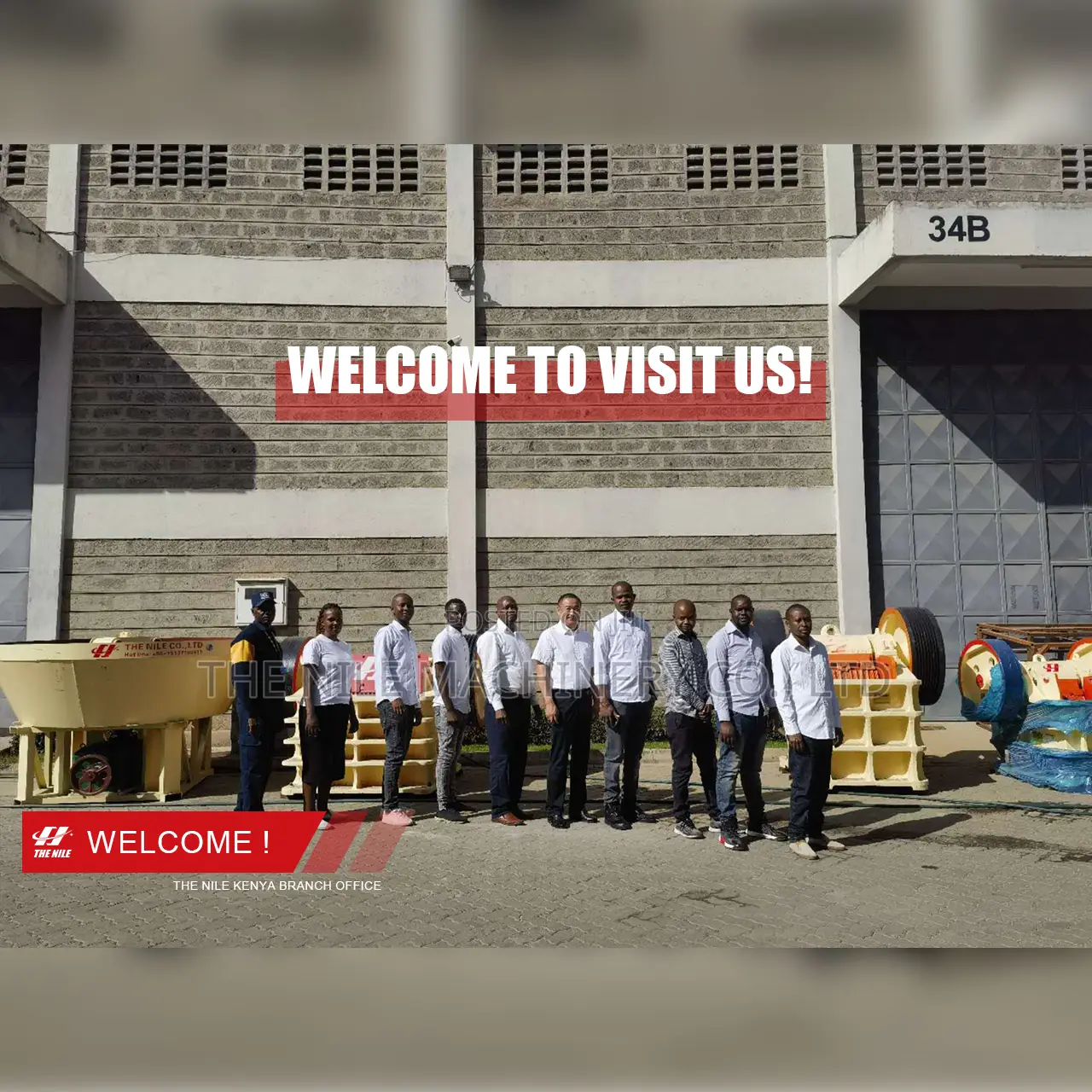 The Nile Machinery Co., LTD Offer After-Sales Service Local