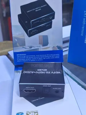 HDTV Audio Splitter With HDMI and Audio Out