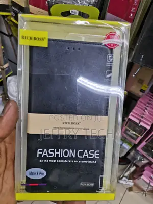 Universal Richboss Flip Case for Huawei Mate 9 Pro -Black