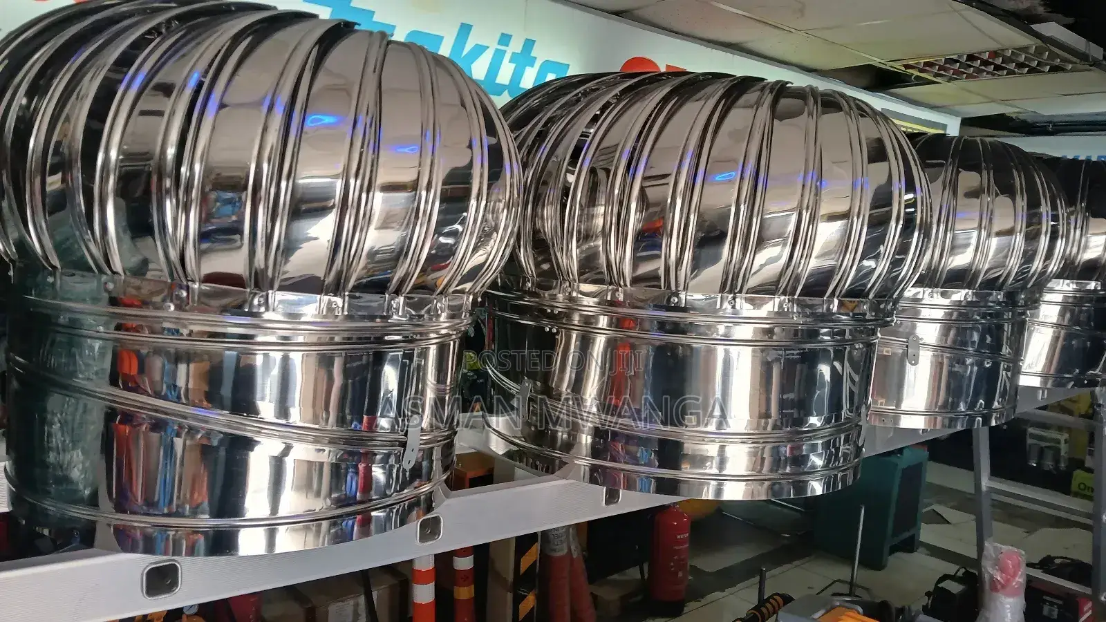 Wind Driven Cyclone Ventilator