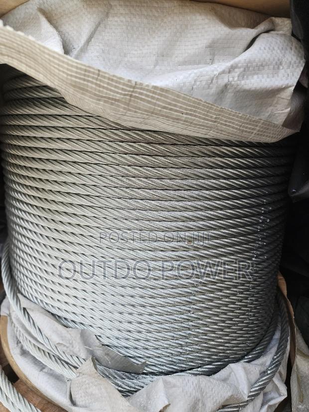 Wirerope 12mm Steelcore Galvanized