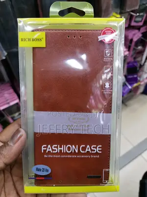 Universal Richboss Flip Case for Huawei Mate 20 Lite -Brown-