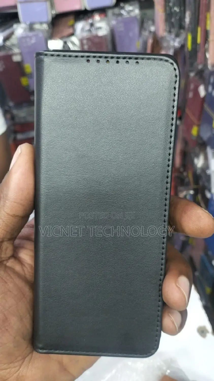 Samsung Z Fold 2 Leather Case Back Cover
