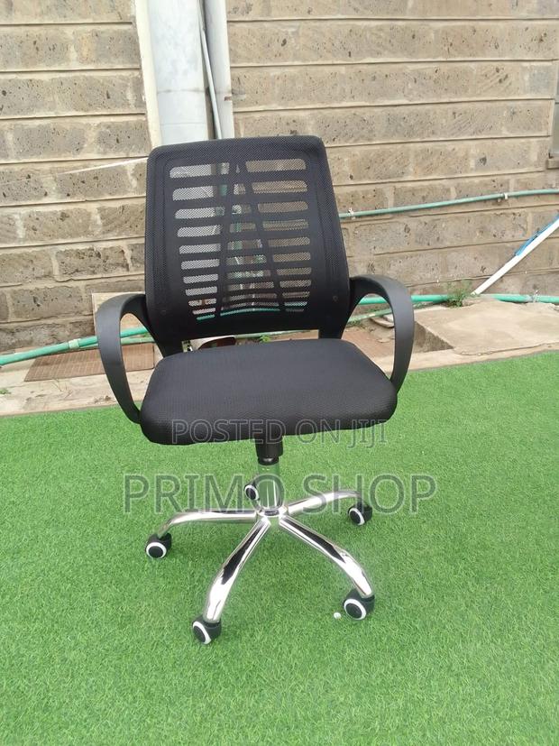 Ergonomic Adjustable Swivel Mid Back Office Chair - main view