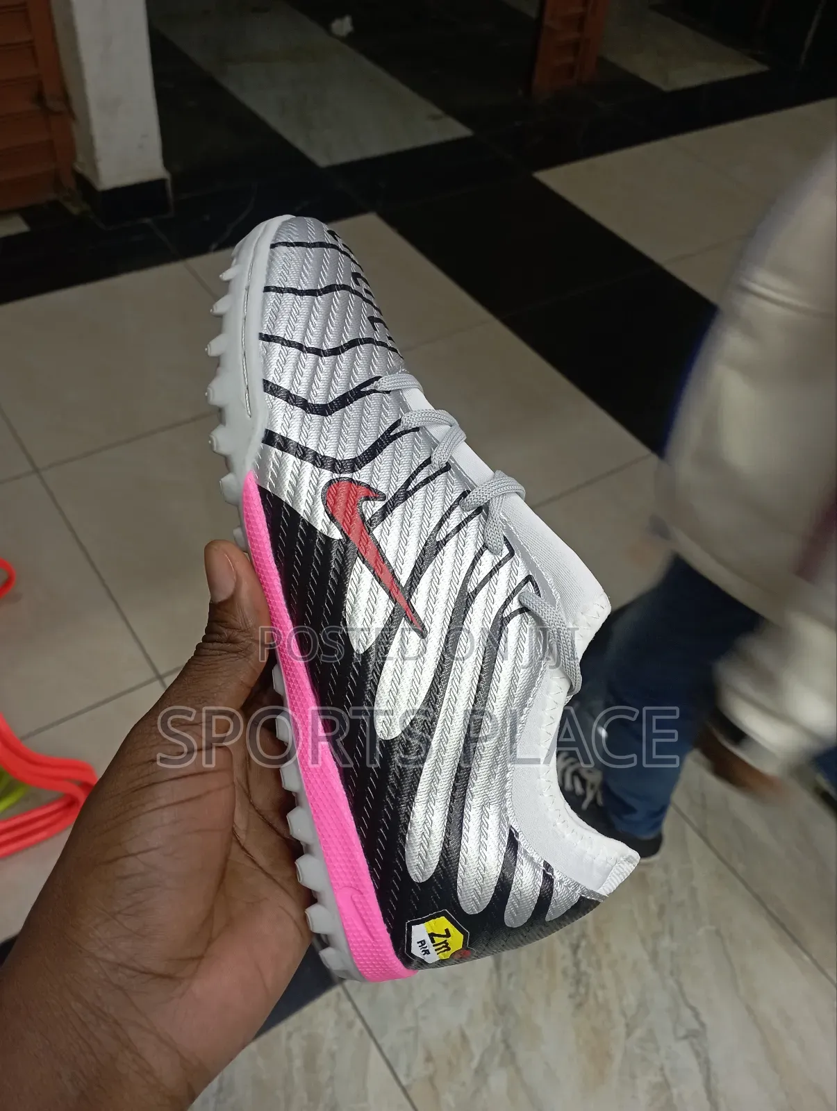 Kids Football Artificial Grass Trainers Boots