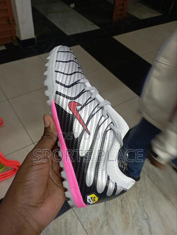 Kids Football Artificial Grass Trainers Boots - thumbnail 4