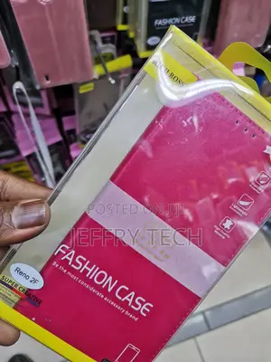 Univertsal Richboss Flip Cover for Oppo Reno 2F -Pink
