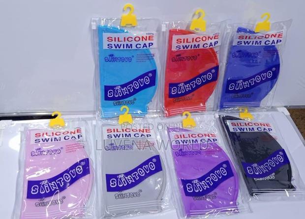 Plain Swimming Caps - main view