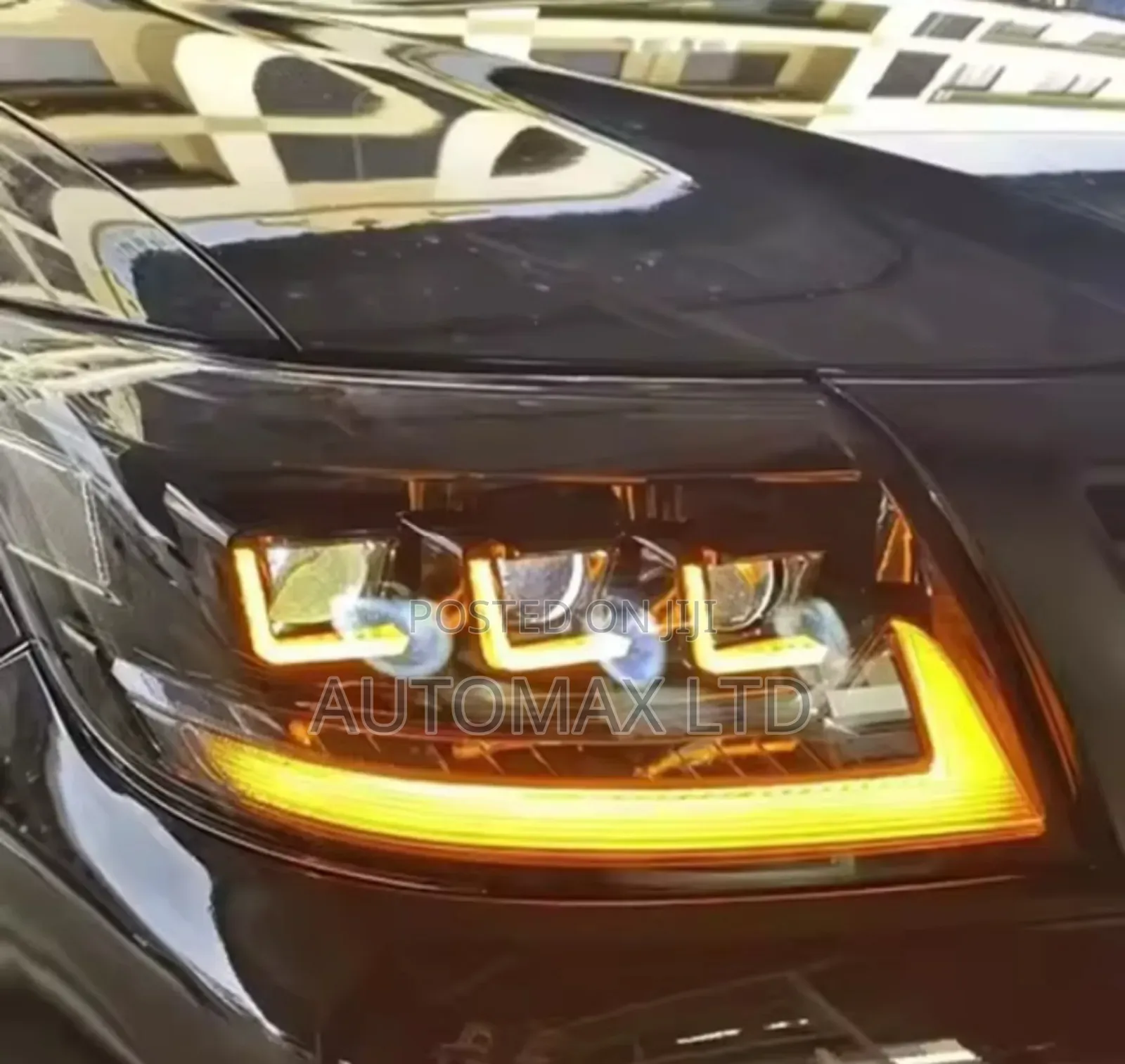 Toyota Hilux Vigo Champ (2012-15) Bugatti Style Headlights,