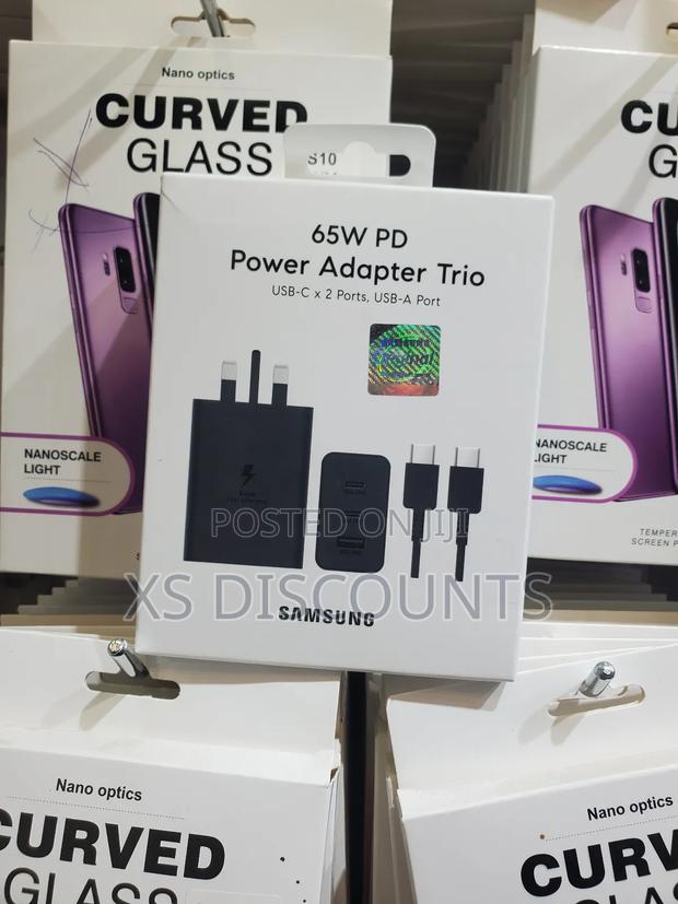 65w PD Power Adapter Trio Samsung Charger ! 