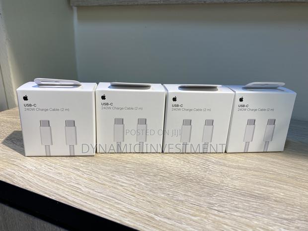 iPhone 16 15 2m Usb C to C Fast Charging Cable Mfi Certified - main view