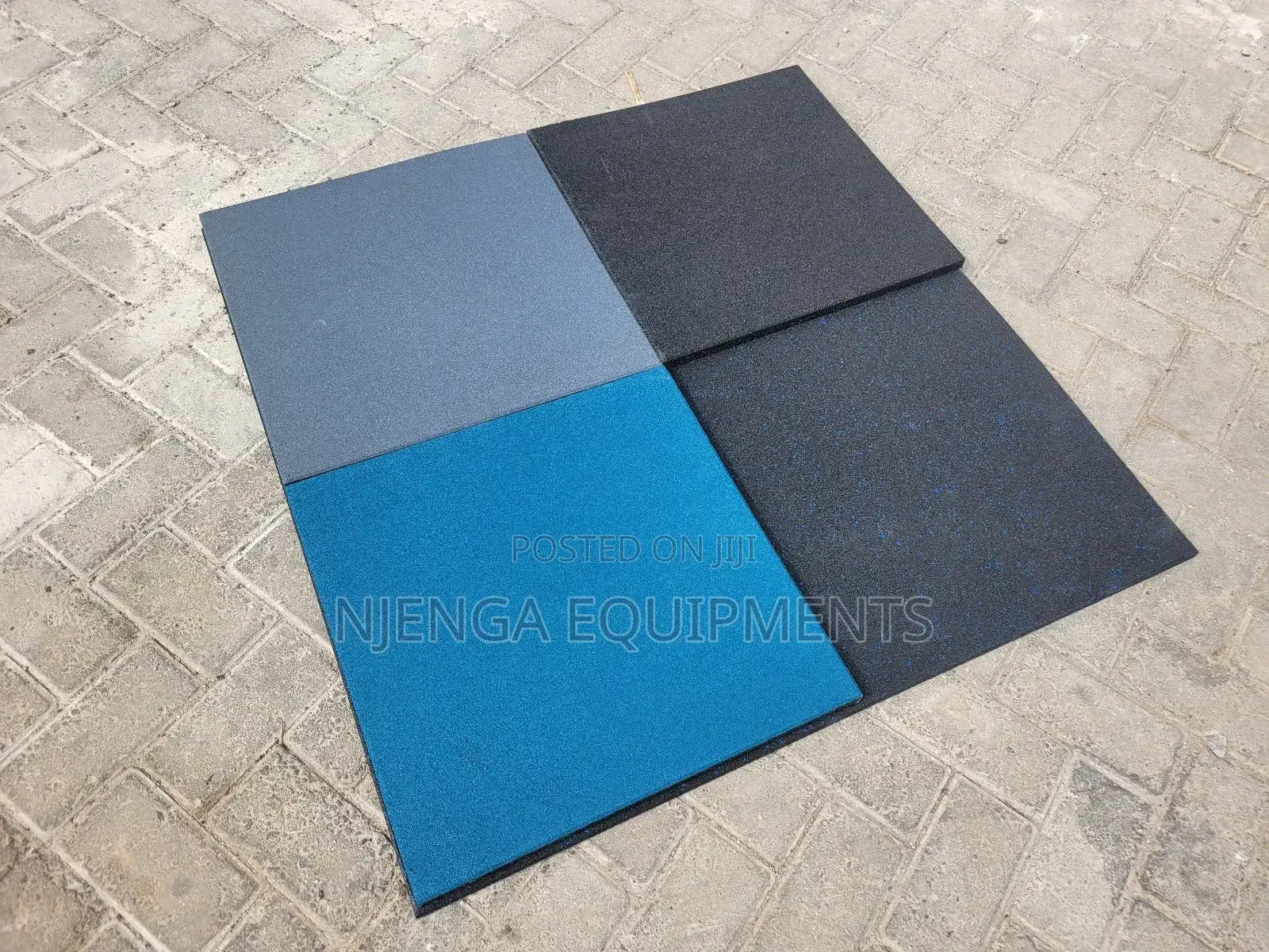 50cm×50cm×20mm Rubber Tiles