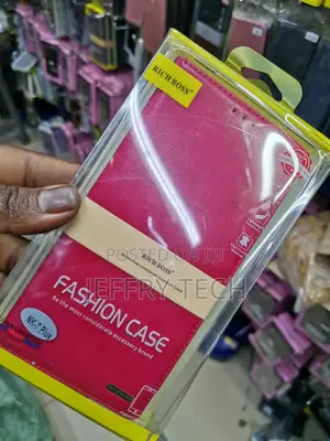 Universal Flip Case Rich Boss for Nokia 7 Plus -Pink