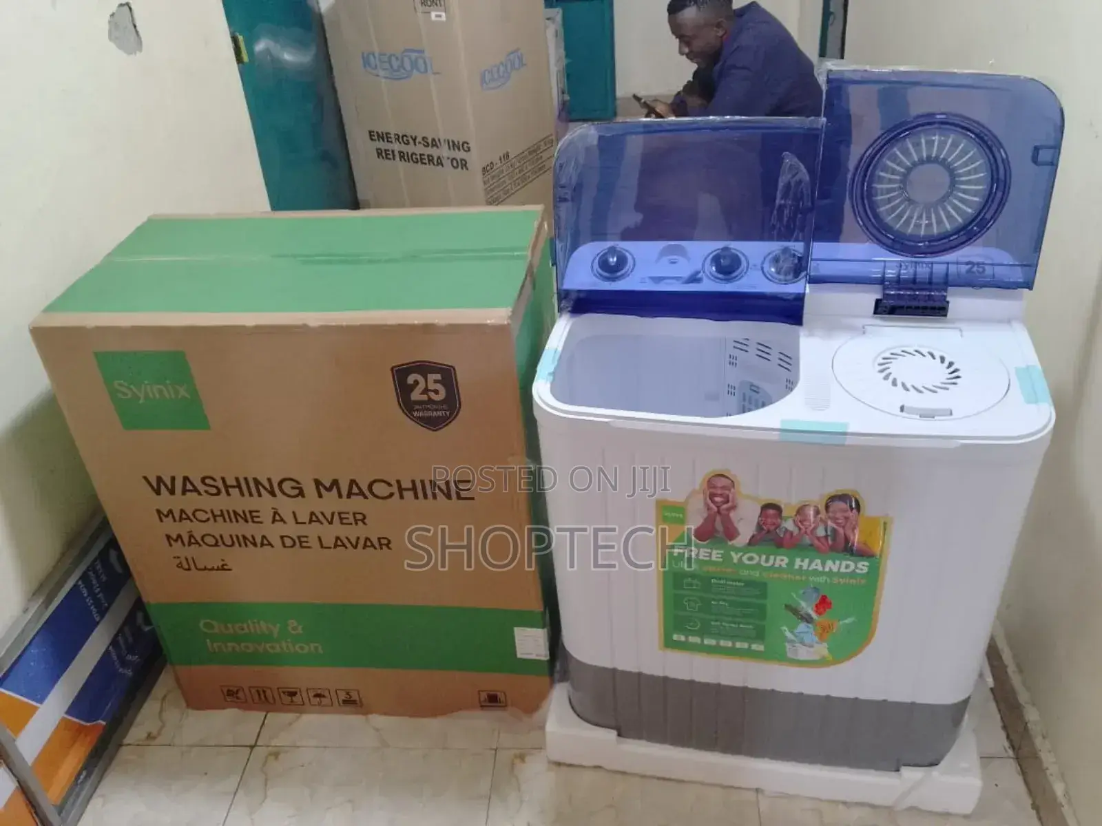 Syinix 10kgs Top Load Washing Machine