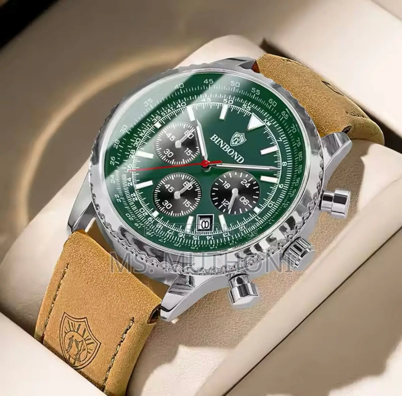 New Binbond Chronograph Gents Watch